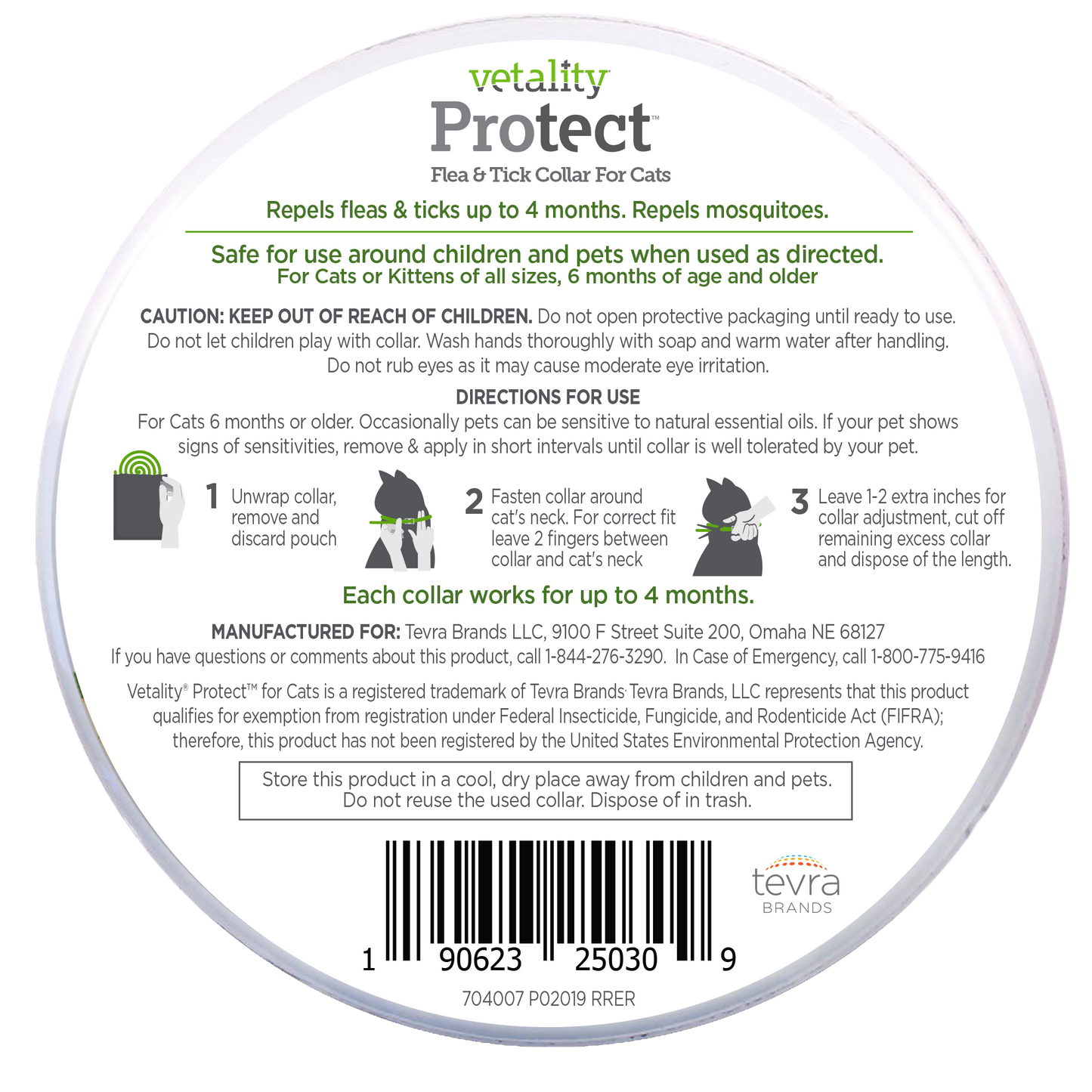 25030 Protect FT Collar Cat Back