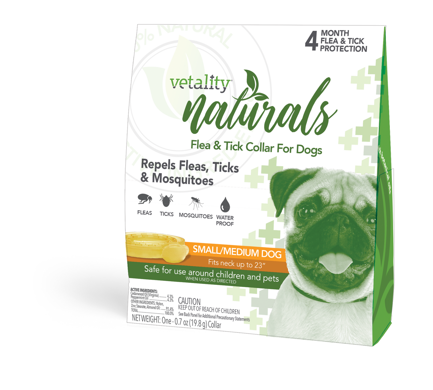 25053 Vet Natural Collar Small Dog