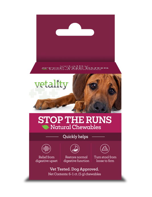 'Stop the Runs' Anti-Diarrhea Chewable for Dogs