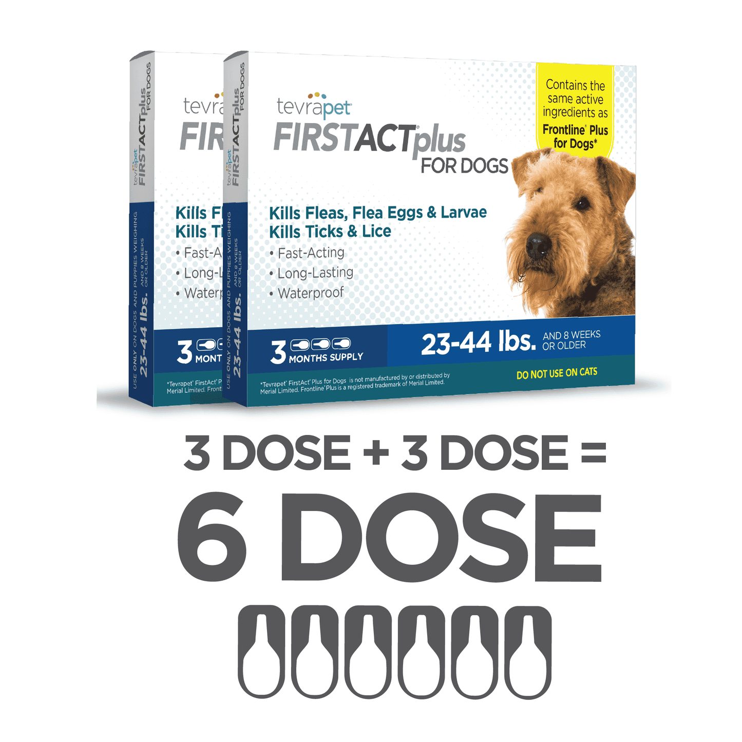 FirstAct 23-44 lbs 3+3 Dose