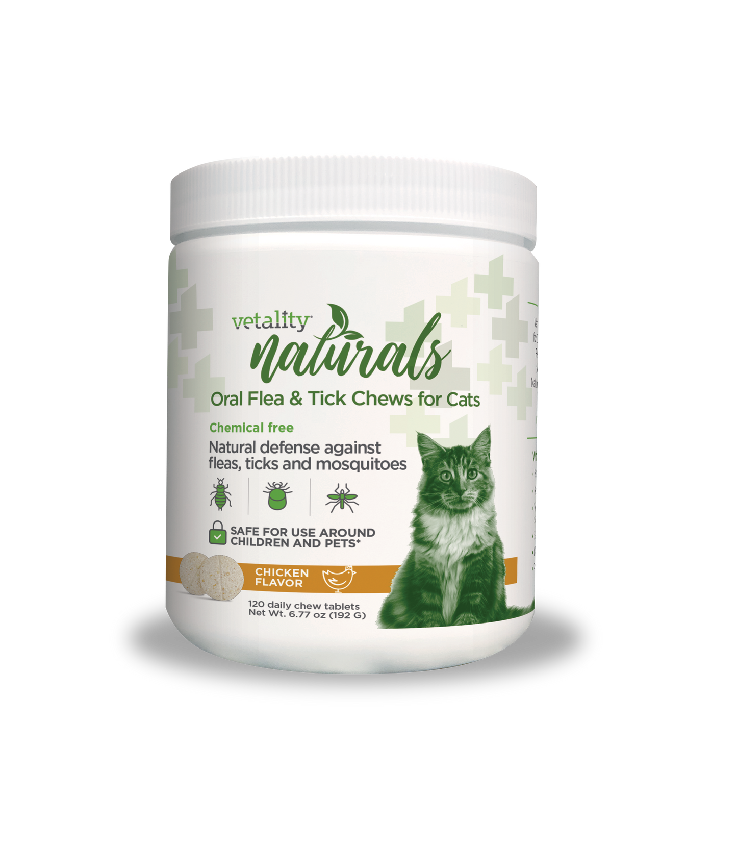 MU 25069 Vet Naturals FT Daily Oral Chews Cats