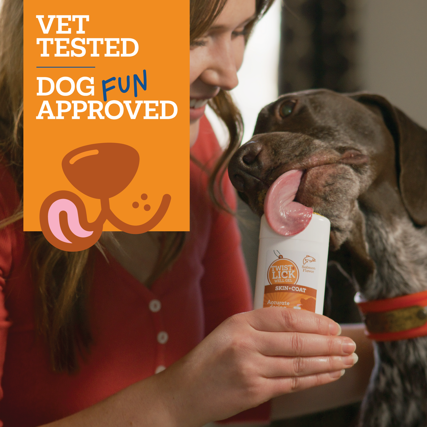 Vetality Twist+Lick Well Gel Aller-Immune + Skin & Coat