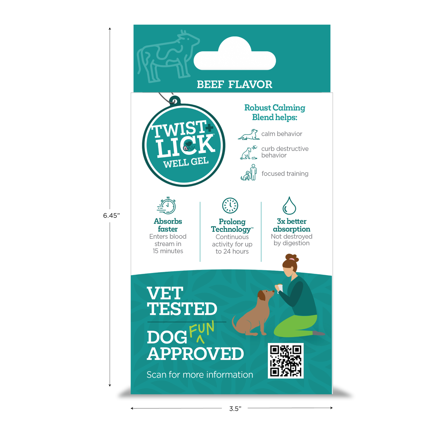 Vetality Twist+Lick Well Gel Caming