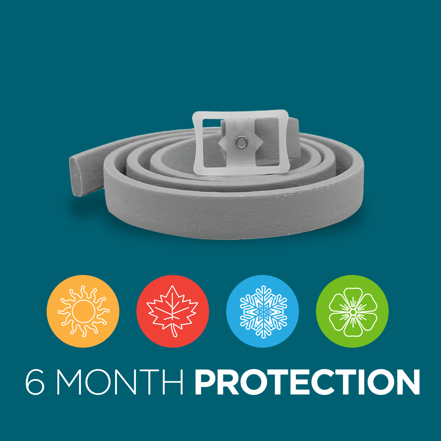 TevraPet Activate II Flea Collar for Dogs