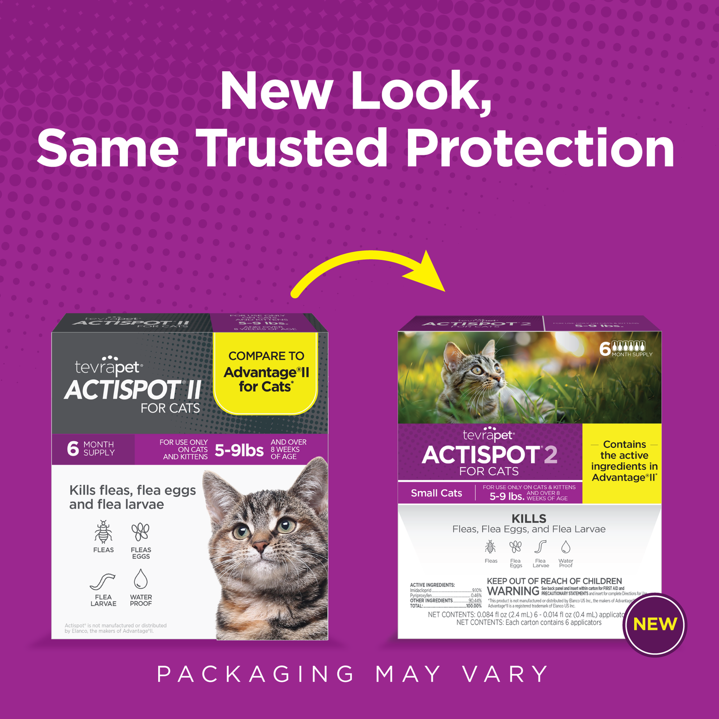 TevraPet Actispot 2 for Cats 6ds