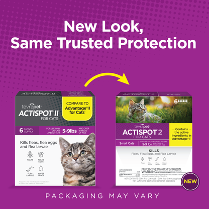 TevraPet Actispot 2 for Cats 6ds