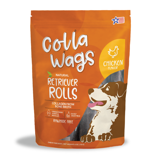 Collawags Retriever Rolls Chicken Flavor 6oz
