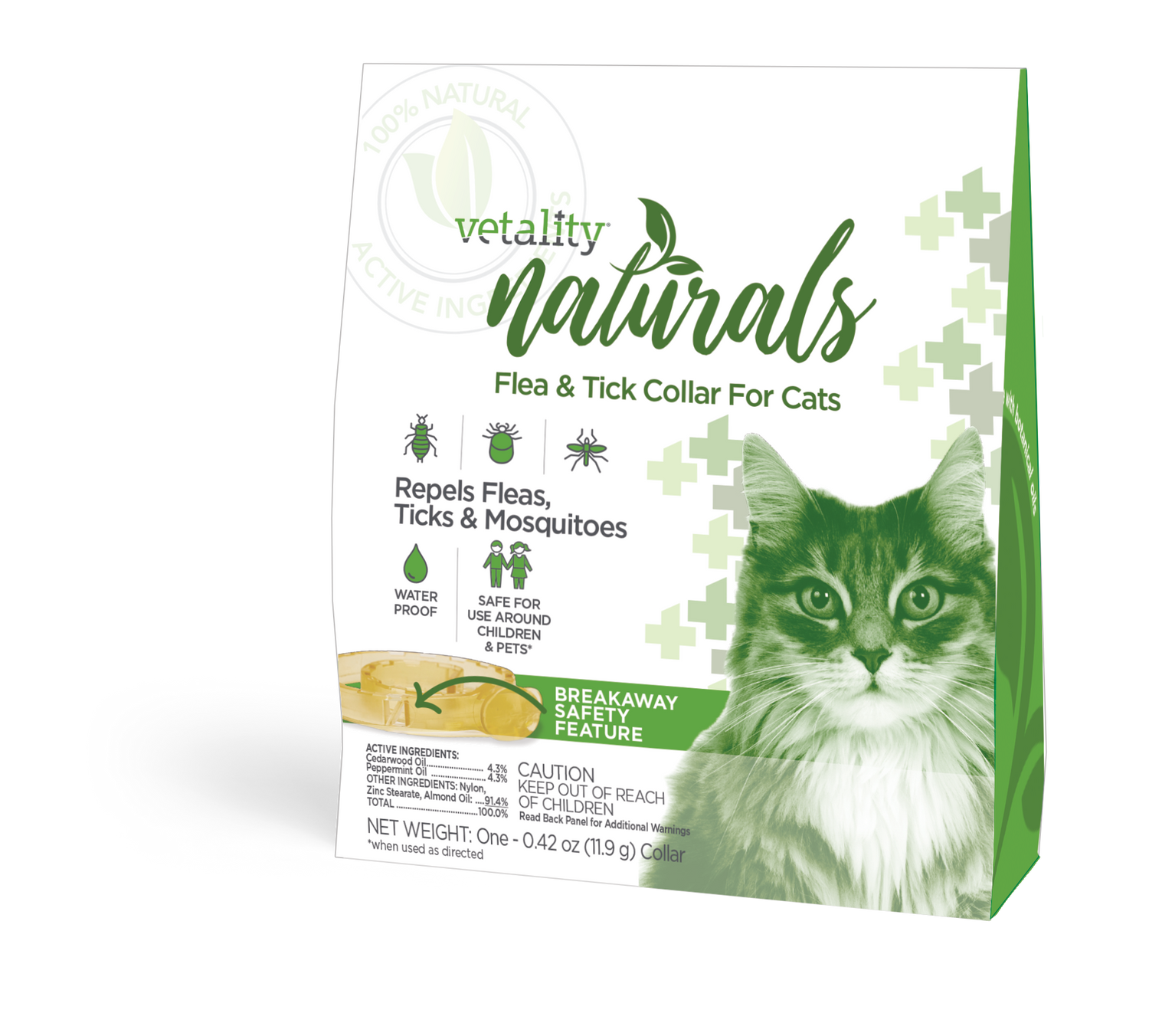 25057 Vet Natural Collar Cat