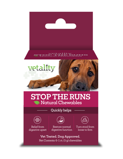 'Stop the Runs' Anti-Diarrhea Chewable for Dogs