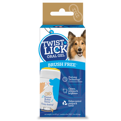30055 Vet Brush Free Twist and Lick PB Flv FF