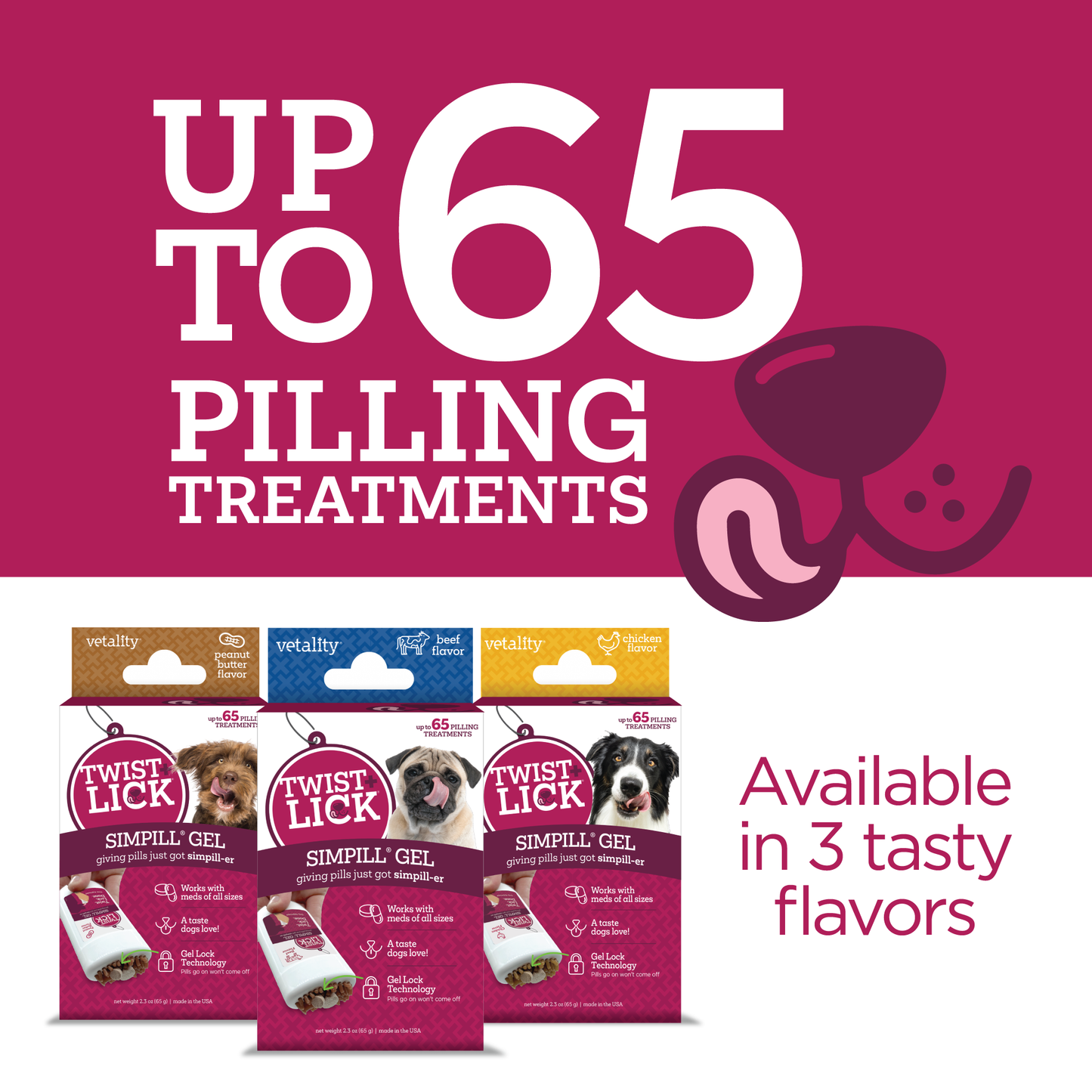 Vetality Twist+Lick SimPill