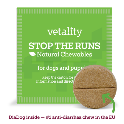 'Stop the Runs' Anti-Diarrhea Chewable for Dogs