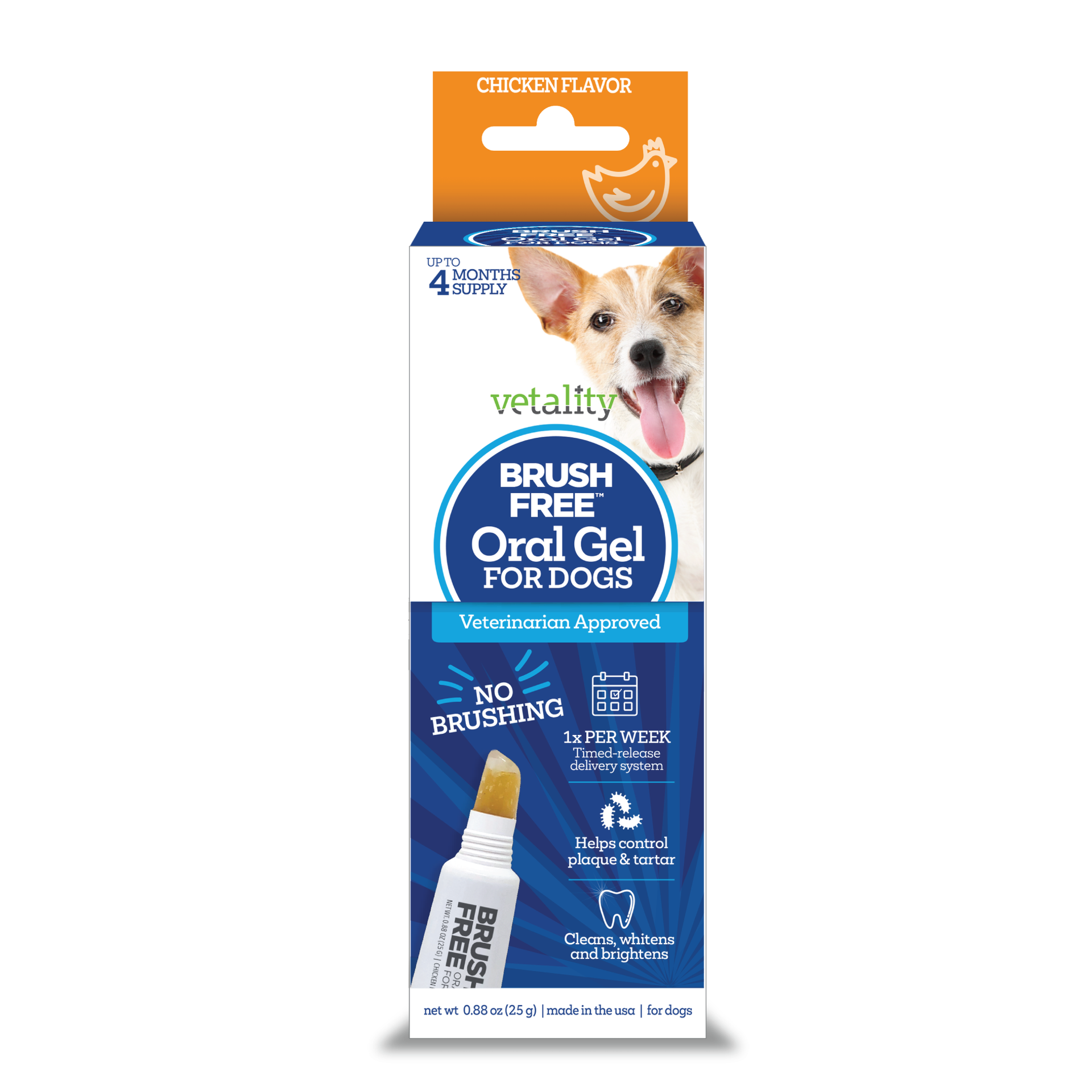 glutathione topical gel for dogs Vetality Brush Free Oral – Shop-TevraPet-Vetality Vetality Dog Twist + Lick