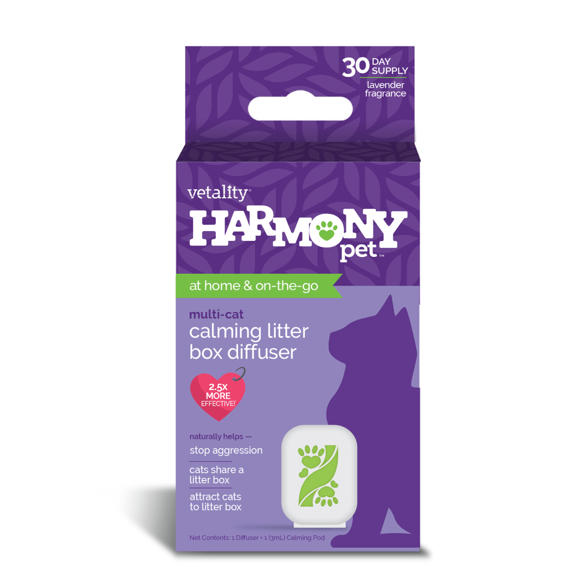 cat　ハーバライフ　サプリメント Vetality Harmony Pet Calming Litter Box Diffuser – Shop-TevraPet